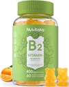 砂糖無料ビタミンB2グミ - マグネシウムとリボフラビン400mg 200mg、大人のためのCoQ10、ビーガン、60カウント