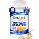 光沢がある葉は鉄なしでBariatric Multivitaminをメチル化しました–胃のバイパス及び袖のためのビタミン、1の毎日のカプセルWによってメチル化される Folate、B12、A、C、D、K及び多く。ベジタリアン、大豆なし、米国は(90 Ct。)作りました