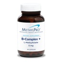 MethylPro B-コンプレックス + L-Methylfolate 5 mg - 女性と男性のためのメチル化されたビタミンBコンプレックス、Folate、ナイアシンおよびビオチン、VIT Bの補足との細胞エネルギー サポート - 90 ビーガンカプセル