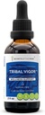 Tribal Vigorアルコールフリー、Glycerite Eleuthero Siberian Ginseng、Catuaba、Barrenwort - Horny Goat Weed、Muira Puama、Sw Palmetto、Tribulus。 チンキ、草のエキスのウェルネス サポート(2つのFLのOZ)