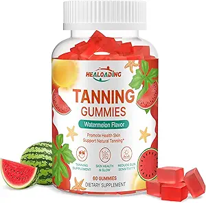 大人のための日焼けのグミーの補足:アスタキサンチン、Centern、Lycopene、亜鉛(Citrate)、日焼けの補足の皮の健康及び白のためのビタミンは日焼けの感受性を減らします