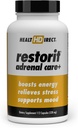 HEALTH DIRECT-Resorit Adrenal Care+ Adrenal Support & Cortisol Balance Supplement - B6、Ashwagandha、L-Theanine、5-HTP、DHEA - 112カプセルとストレスリリーフ