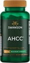 Swanson 最大強度 AHCC - 高度な免疫サポート - NK セルと肝臓のサポートを補助天然サプリメント - (60 ベジギー カプセル、500 mg 各)