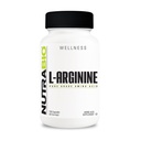 NutraBio L-Arginineの補足、750mg - Nitric酸化物の前駆体、サポート血の流れ、管の健康および筋肉成長- 男性および女性のためのLのアルギニンの補足- 120のカプセル