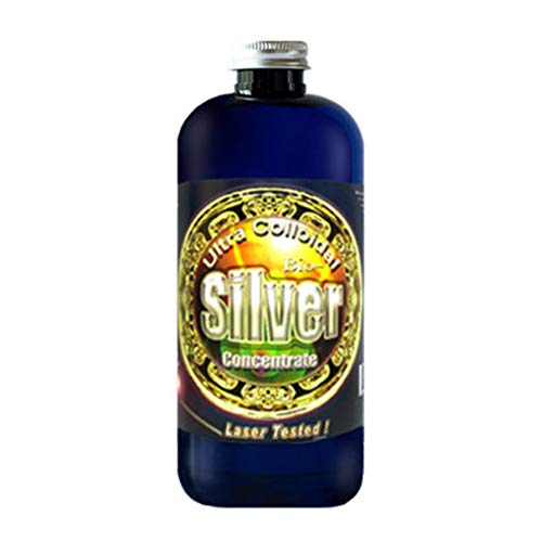液体シルバーソリューション、16 Oz.、50 PPM、シルバーMTNミネラル、(医療純度シルバー、ほとんどのバイオ利用できるコロイドはナノ粒子を窒化)