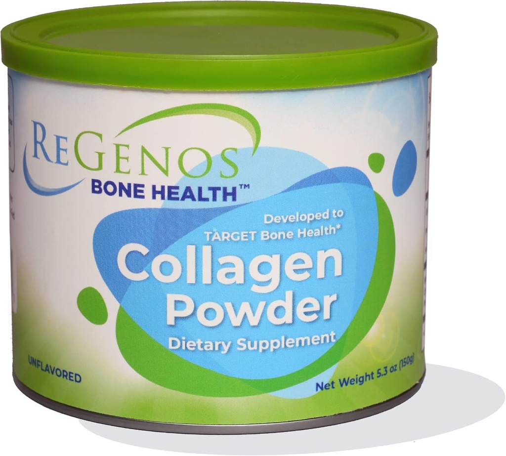 Collagen, Bioactive Hydrolyzed Collagen Peptides Powder Supplement, FORTIBONE®, Unflavored, Type 1 and 3, Gluten Free, Kosher, 30 Day Supply (1 Pack)