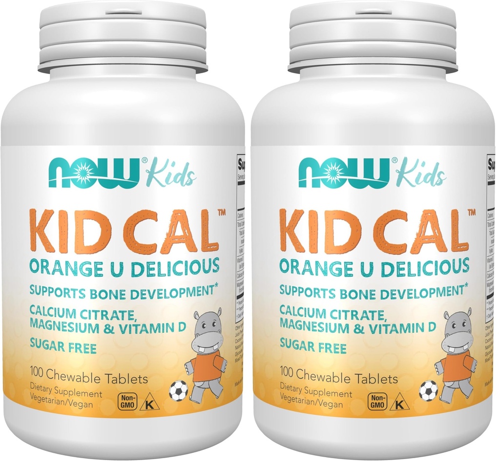 NOWの補足、カルシウム クエン酸塩、マグネシウムおよびビタミンD、タルト オレンジ、100のChewables、包装のMay Vary (パッケージ2)