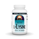 源のNaturals L-Lysineの自由な形態-アミノ酸の補足はエネルギー形成及びコラーゲン- 100のカプセルを支えます
