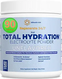 Total Hydration Electrolyte Replacement Mix (90 Servings, Unflavored)