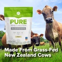 SFHピュアホエイプロテインパウダー(Vanilla) ベストタスティングラスフェッドウィー | All Natural | Non-GMO、人工物、大豆フリー、グルテンフリー | (Vanilla, 31.9 Ounce)