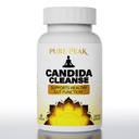 Candida Cleanse - グット&コロンサポート(60カプセル) - 男性&女性用 - 腸デトックスの天然ハーブ - オレガノリーフ、ワームウッド、ブラックウォールナット、カプリル酸