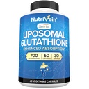 Nutriveinの優れたLiposomalのグルタチオンの補足700のmg - 60の帽子-純粋な減らされたグルタチオンのSetria -マスターの酸化防止剤-細胞の保護、清潔になる、レバー、頭脳、死亡率および防衛