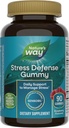 Nature's Way Stress Defense Gummies、Stres Support*、Steril Ashwagandha、ビタミンB6、C、D3、Raspberry Flavored、90 Gummies(パッケージ5月Vary)