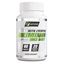 HerbolabのMultivitaminは毎日、最高の強さのビタミンA、C、D、E、K、B1、B2、B6、B12、ナイアシン、カルシウム、マグネシウム、亜鉛、セレン、銅、マンガン、Lycopeneのクロム、60の計算2のMoの供給を選抜します