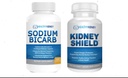 Kidney の盾 Omega-3 の魚油及びナトリウムの Bicarb 2 のパックの束サポート正常な腎臓機能及び酸のレベル
