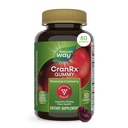 Nature's Way CranRx Cranberry Gummies、Urinary Tract Health Support*、100% 全クランベリー フルーツ D-Mannose、ビタミンC、50 グミ (パッケージ 5 月 Vary)