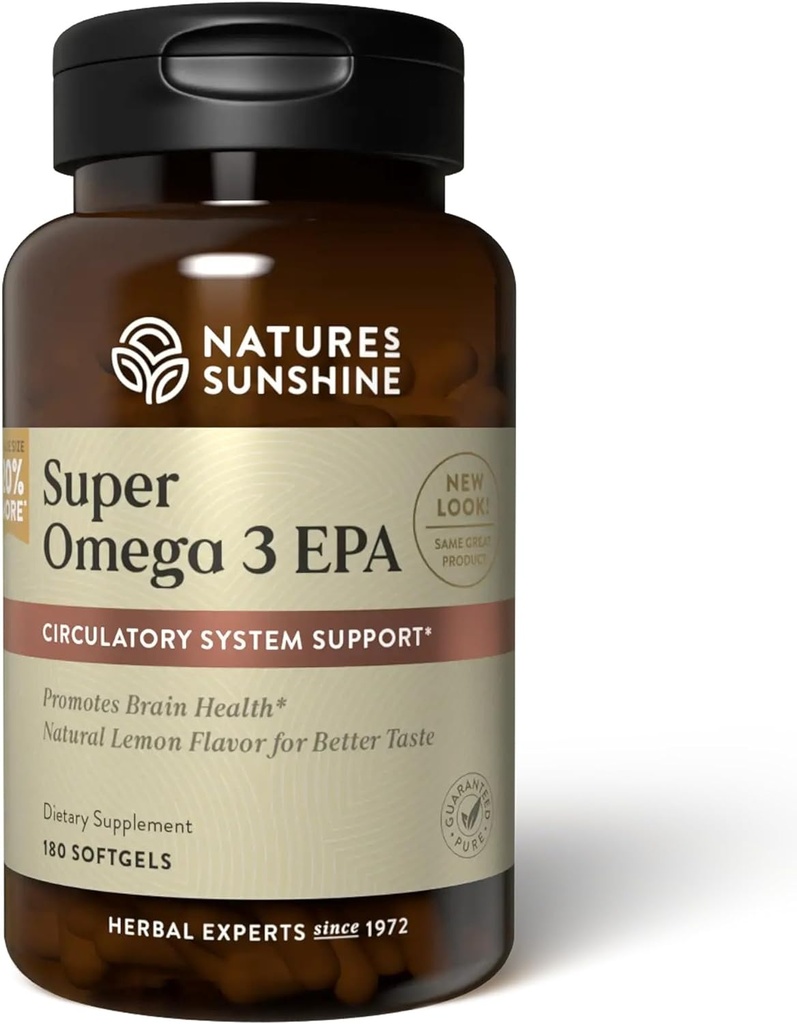 Nature's Sunshine Super Omega-3 EPA 180 ソフトゲル
