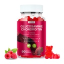 Glucosamineのコンドロイチンのグミ - MSM及びエルダーベリー、柔軟性、大人のための酸化防止免疫サポート ガミー、人及び女性- 90 ラズベリーのグミ