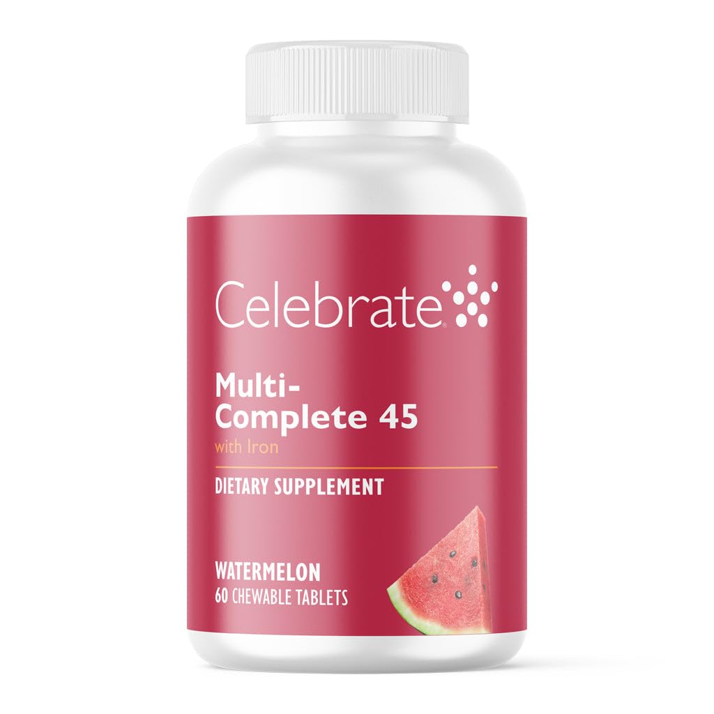 ビタミンマルチコンプリートChewables、45mg鉄 - スリーブ胃切除術と胃のバイパス手術患者のための毎日のBariatricマルチビタミン - 必須ビタミン&ミネラル - メロン(180錠)