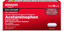   Basic Care Extra Strength Pain Relief, Acetaminophen Caplets, 500 mg, Pain Reliever/Fever Reducer, 100 Count (Packaging may vary)