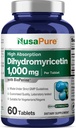 NusaPure Dihydromyricetin (DHM) 1,000mg 60の野菜のタブレット(GMO及び100%のベジタリアン無し)