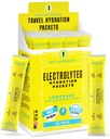 KEY NUTRIENTS 電解液パウダーパック 20 パック - 砂糖なし、レモネードをリフレッシュ、電解液粉末を電解液に配合した水分補給パック - ゼロカロリー
