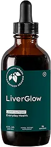 Mountain Meadow Liver Glow(オリジナルフォーミュラ)、Advanced Detoxifier、RegeneratorがLiver HealthとFunctionをサポート - 4 oz - ハッピーライバー
