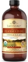 Solgar Earth Source Organic Flaxseed Oil - 16 fl oz - 冷間プレス - Omega 3、6、9 - USDA Organic、非GMO、グルテンフリー - 約31のサービング