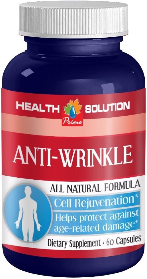 アルファリポ酸300mg - ANTI-WRINKLE ANTI-AGING COMPLEX - 細胞の若返りの補足 - しわの丸薬 - コラーゲンの丸薬のしわの公式 - 女性のための反しわの補足 - 1本のびん60のカプセル