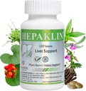 Hepaklin – ハーブ肝臓デトックス&健康のためのサポートフォーミュラ, 120 タブ