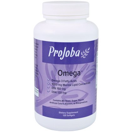 PROJOBAオメガ3エッセンシャル脂肪酸、EPAおよびDHA - 120 CAPS