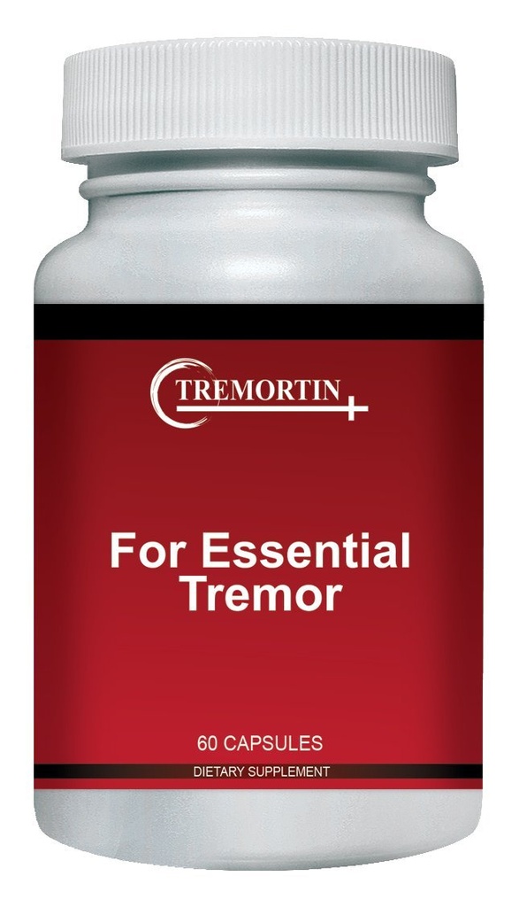 – Natural Essential Tremor Herbal Supplement - Offers Relief for Shaky Hands, Arm, Leg and Voice Tremors (60 Capsules)