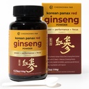 CHEONGHWA F&BのPanaxのGinsengの粉、10%のGinsenoside (合計20,000mgの4か月の供給)、4.23oz、+5年は韓国の赤いPanaxのGinseng、焦点及び免疫サポート、超良い粉、非GMOを育てました