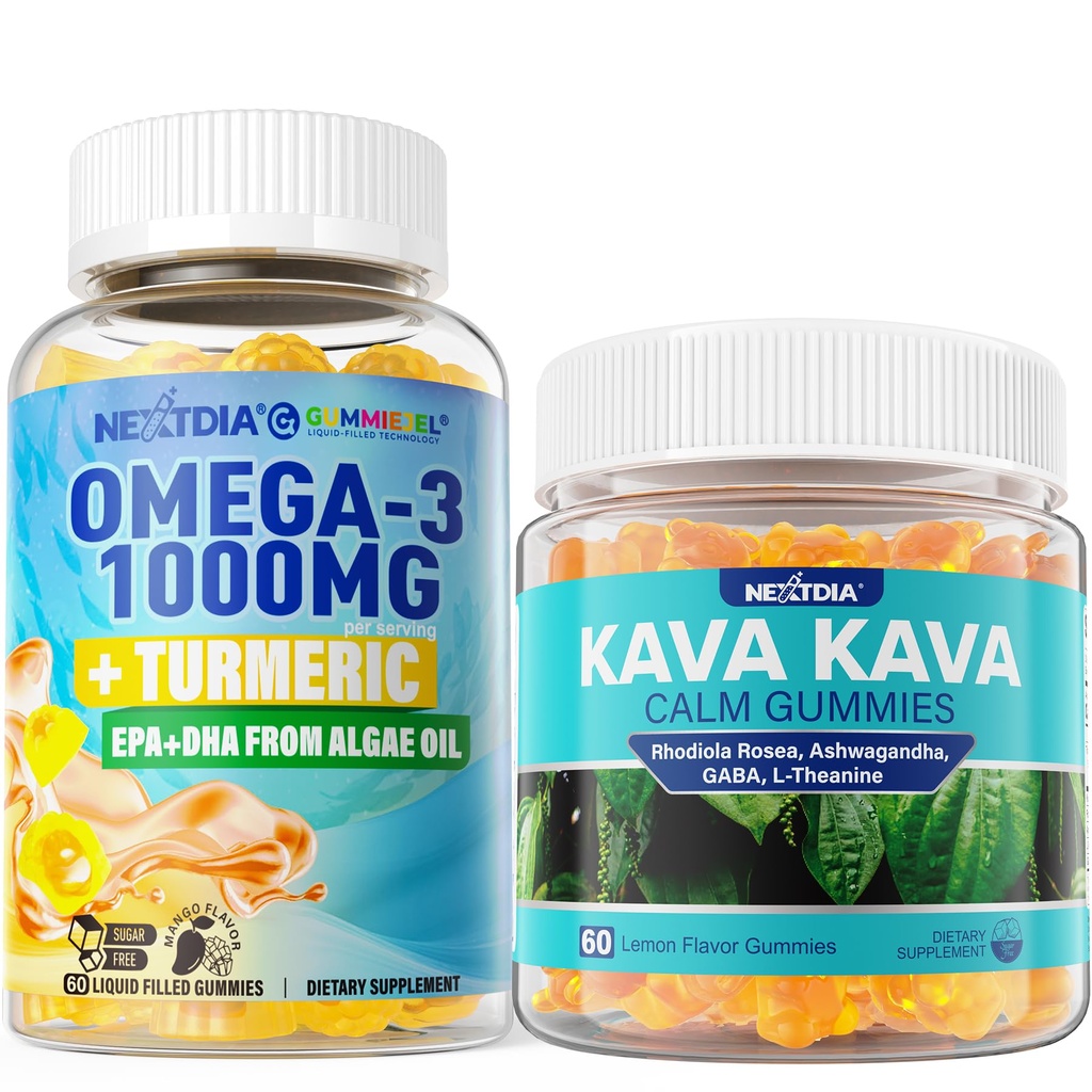Omega3 + ターメリック、カバカルムグミー