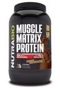 NutraBioマッスルマトリクスプロテインパウダー - 25gのタンパク質Per Scoop - Whey IsolateとMicellar Casein Combo for Fast and Slow Release - オランダチョコレート - 2ポンド、28サービング