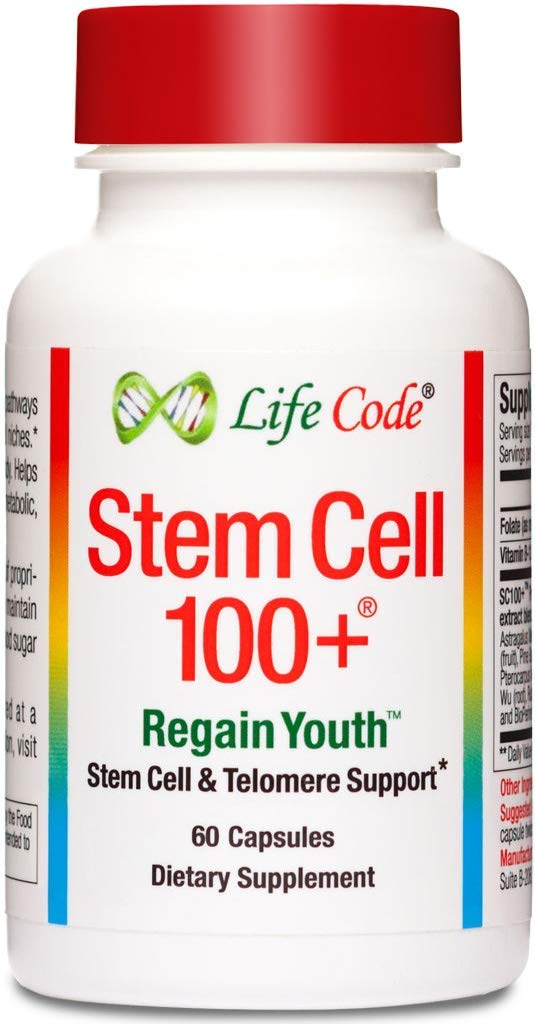 Stemの細胞100+:複数の道の反老化及び若返りの補足は茎の細胞、Telomeres、長寿の遺伝子、管の循環、神経機能、Autophagyを支えます