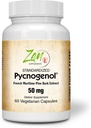 ゼネはPycnogenol 50mgを補います - Antioxidant及び炎症サポートのための標準化されたフランスのマリタイムのパインの樹皮のエキス-非GMO、グルテンフリー及び大豆は60-Vegcapsを放します