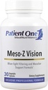 患者様ワン Meso-Z Vision | 眼の健康と青色の光フィルタリングをサポートするためにサプリメント* | ルテイン、ゼアキサンチン、メソザアキサンチン付き | 30カプセル