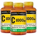 MASON の自然なビタミン C 1,000 の mg、300 日の供給、サポート健康な免疫システム、酸化防止および必須栄養素、3 のパック