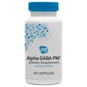 NeuroScience GABA PM カルム 睡眠補助金 - 400mg L テアニン サプリメント 5 HTP for Brain サポート & マグネシウム for 睡眠 - Soothe 過度なマインド&レーシング 思考 (60 カプセル)