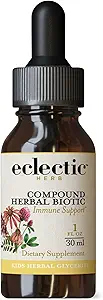 Eclectic Herbs Kid's Herbal Biotic(レモンライムフレーバー) | 非GMO、グルテンフリー、オーガニックワイルドクラフト、大豆フリー、キッズフレンドリー | 1 fl oz(30 ml)