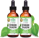 Botanic Choice: Gymnema Sylvestre Liquid Extract - Alcohol & Gluten Free, Non-GMO, 1oz 2 Pack