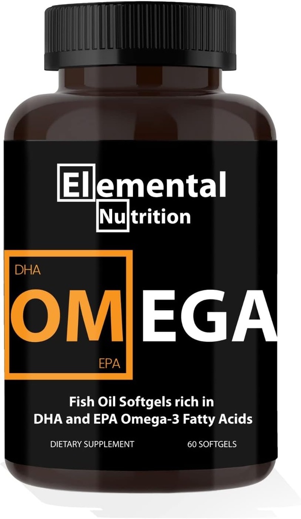 魚油からオメガ-3 - 60 ソフトゲルは、Eicosapentaenoic(EPA)と黒のグリップジャーのドコヘキサエノ酸(DHA)の値をボトル