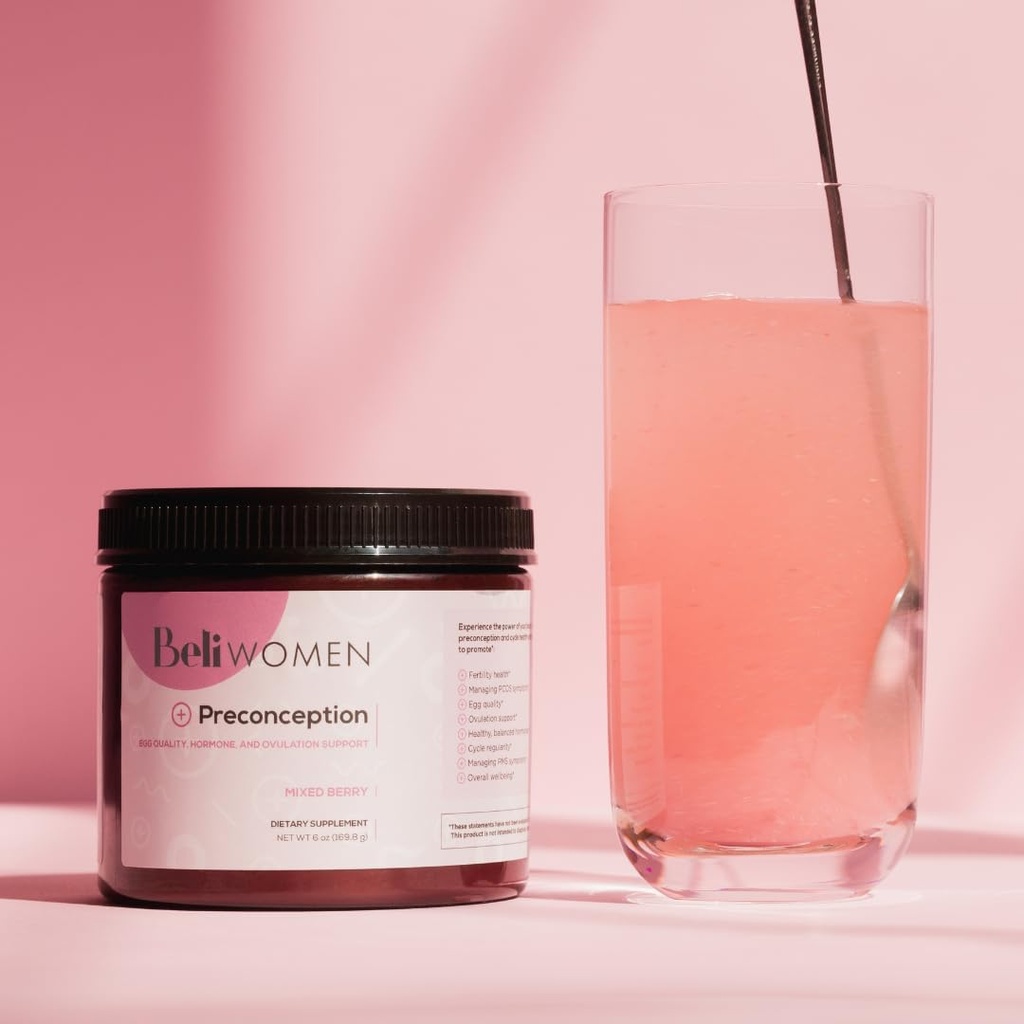 豊饒、卵の質、PCOS、ホルモンおよび排卵のためのBeliの事前承認の補足。 ベリー風味の飲み物の混合の粉- PCOS及びPMSのためのサポート。 Inositols、CoQ10、Acai、NACおよび多くと作られる。