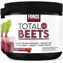 FORCE FACTORの総ビートのスーパーフードのビートの根の粉2パック、循環、血の流れ、硝子酸化物、エネルギー、持久力、スタミナ、心血管の健康の補足、60のサービングを支えます