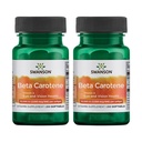 Swanson Beta-Carotene - ビタミンAサプリメント免疫健康、目と皮膚の健康 - ナチュラルウェルネスフォーミュラ - (250 Softgels、3000mcg 各) (2パック)