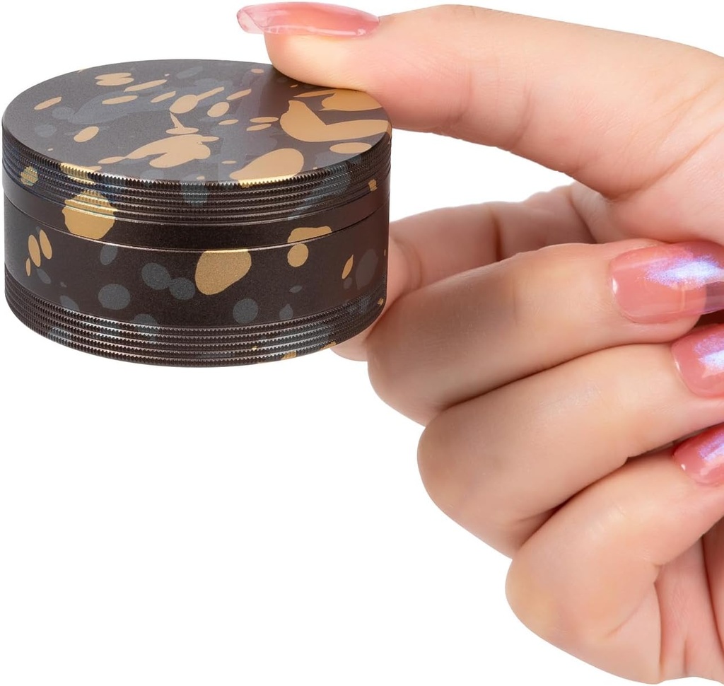 ポータブルピルボックスピルケース - メタル防水ピル容器、ポケット財布、ビタミン、魚油、サプリメント、中型サイズのシングルデイリー医薬品ホルダーのための旅行ピルオーガナイザー