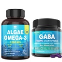 GABAの補足+Vegan Omega-3 Algaeオイル