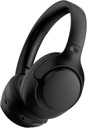 耳上のQCY H3 ANC Bluetoothヘッドフォン、アクティブノイズキャンセリングBluetooth 5.4 マイク付きヘッドフォン、ハイレスオーディオサウンド、マルチポイント接続、60Hプレイバック、カスタムEQ(ブラック)