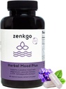 Zenkgo Ashwagandha、5-HTP、Lavender、Mucuna、L-tryptophan - Moodサポートサプリメント、植物ベースのHerbal Mood Plusは、カルムマインド&ストレス救済、感情の障害、有益性(60Ct/30Day)を支援